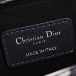 Christian Dior 30 Montaigne East-West Bag with Chain Dark Blue